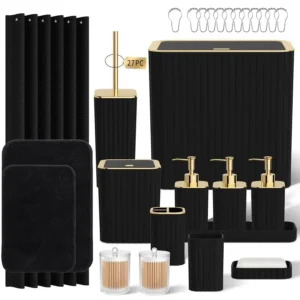 27PC Bathroom Accessories Set